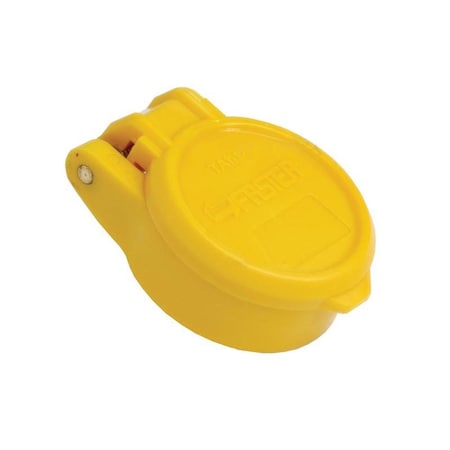 Aftermarket S112750 Dust Cap 12'' Yellow Fits Female Coupling TA Series TA12G S.112750-SPX